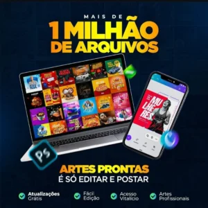 1 milhão de artes editaveis