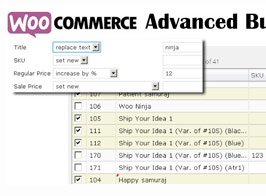 WooCommerce Advanced Bulk Edit