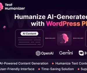 TextHumanizer – Humanize AI Content Generator WordPress Plugin