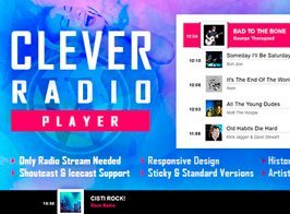 CLEVER – HTML5 Radio Player With History – Shoutcast and Icecast