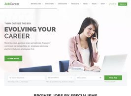 JobCareer | Job Board Responsive WordPress Theme