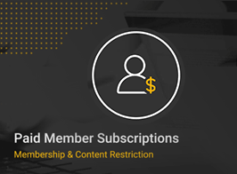 Paid Member Subscriptions Pro
