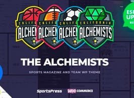Alchemists – Sports, eSports & Gaming Club and News WordPress Theme