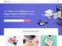 Cartzilla – Digital Marketplace & Grocery Store WordPress Theme