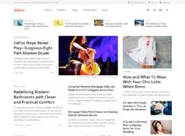 Qalam – NewsPaper and Magazine WordPress Theme