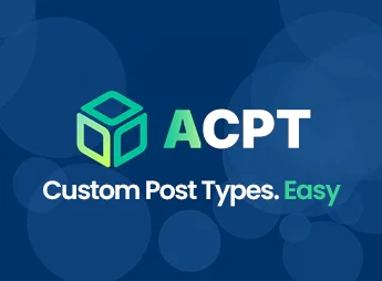 ACPT – Custom Post Types Plugin for WordPress