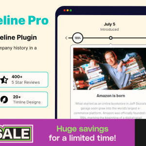 Cool Timeline Pro - Horizontal & Vertical Timeline Plugin For WordPress