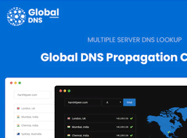 Global DNS – Multiple Server – DNS Propagation Checker – WP