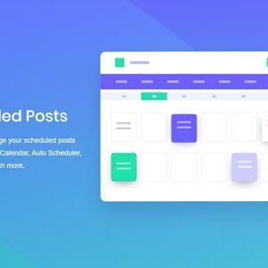 WP Scheduled Posts Pro (SchedulePress)