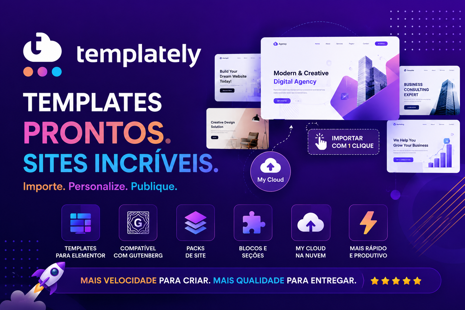 Templately – Gutenberg & Elementor Template Library