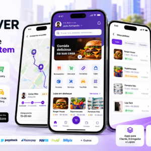 Glover – Grocery, Food, Pharmacy Courier & Service Provider + Backend + Driver & Vendor app